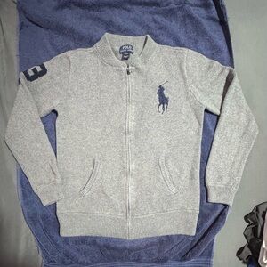 Polo Ralph Lauren Heather Gray Knit Sweater